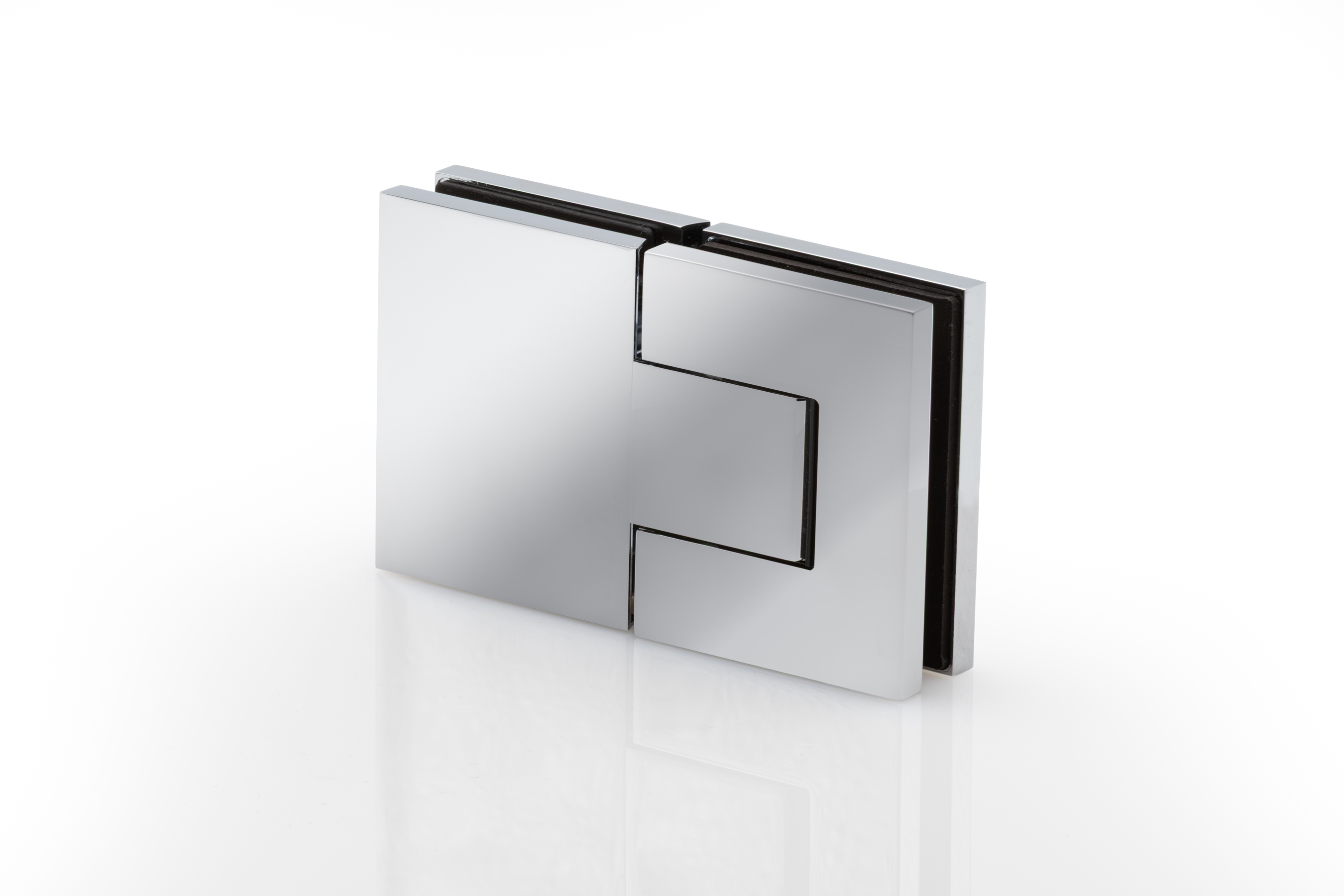 Duschpendeltürband STORM, Glas-Glas 180°, beidseitig 90° öffnend