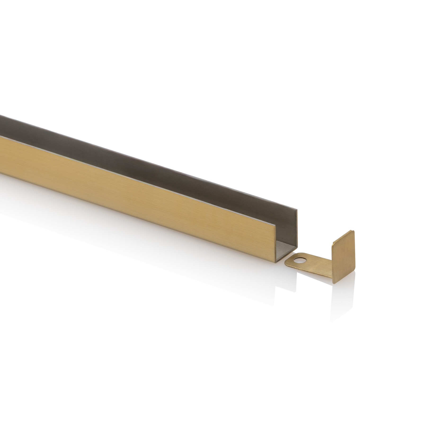 U-Profil 14x13x1mm, 2500mm
