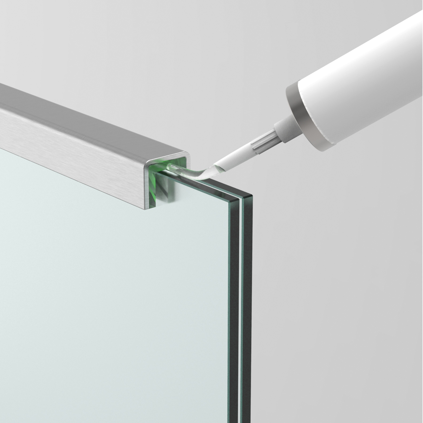 U-Profil (VA) A21x18x2mmx1800mm, K320
