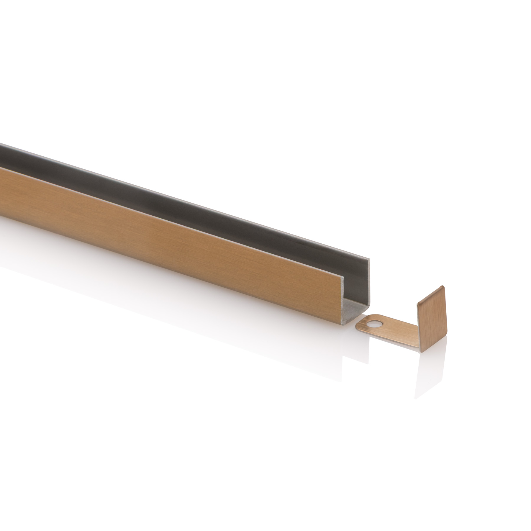 U-Profil 14x13x1mm, 2500mm