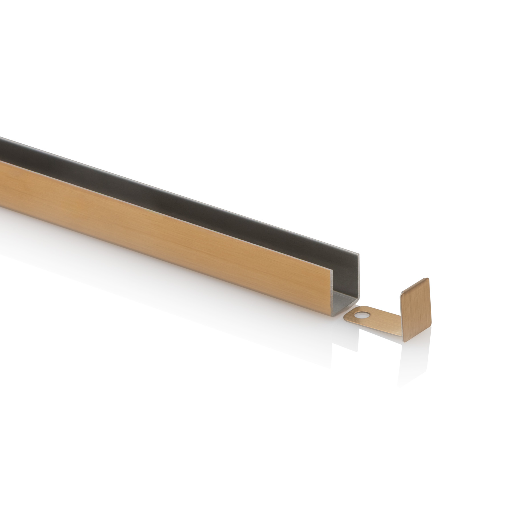 U-Profil 14x13x1mm, 2500mm